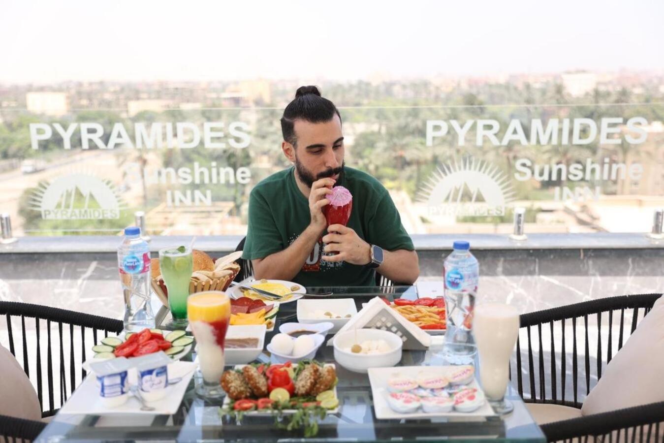 Pyramids Sunshine View Ξενοδοχείο Kafret el-Gabal Εξωτερικό φωτογραφία