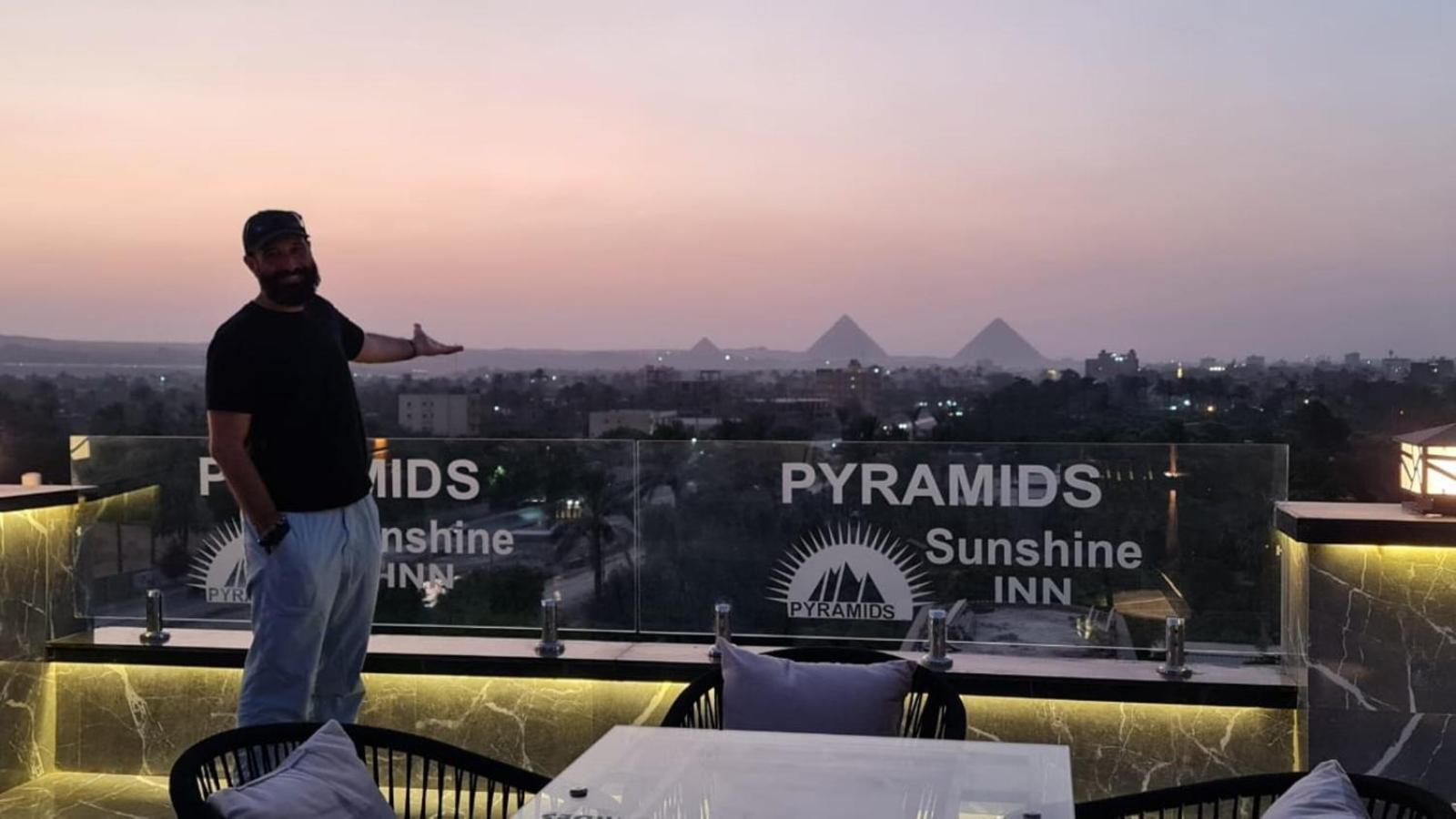 Pyramids Sunshine View Ξενοδοχείο Kafret el-Gabal Εξωτερικό φωτογραφία